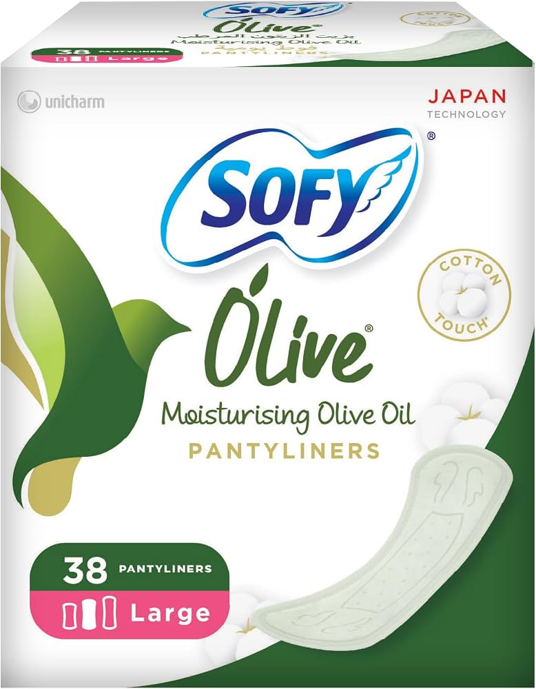 SOFY OLIVE PANTYLINER LARGE PADS 38S