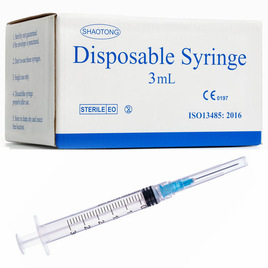 MED DISPOSABLE SYRIGNE 3ML 100S