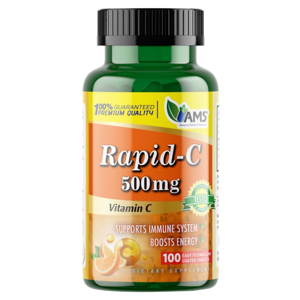 AMS RAPID-C 500MG 100TABLET