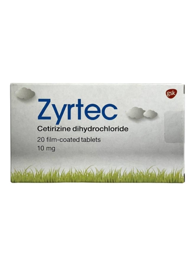 ZYRTEC TABS 10MG 20's