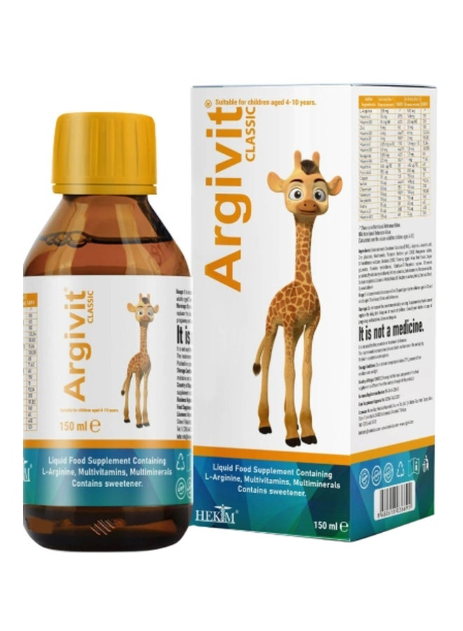 ARGIVIT CLASSIC SYRUP 150ML