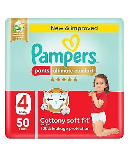 PAMPERS PREMIUM PANTS NO #4 50,S