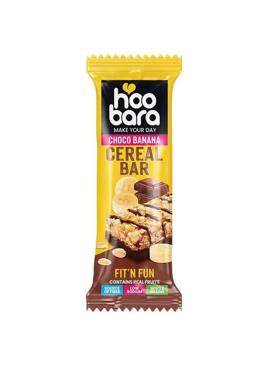 HOOBARA CEREAL BAR CHOCO BANN 30G