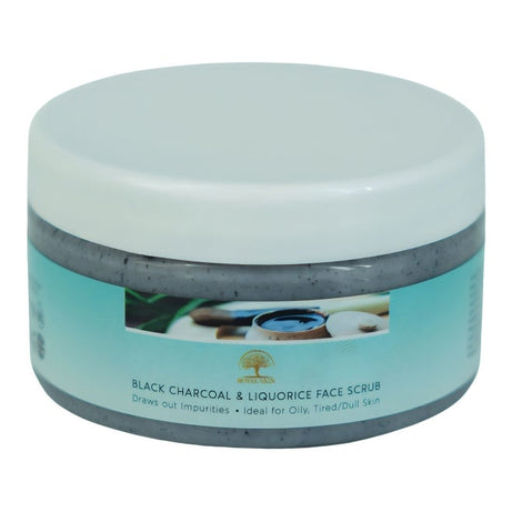 R-S BLACK CHARCOAL&LIQUORICE FACE SCRUB 100ML