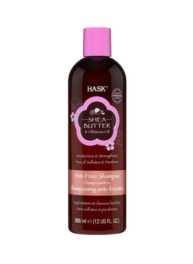 HASK SHEA BUTTER HIBISCUS OIL SHAMPOO 355ML
