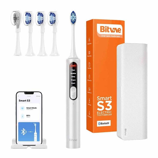 BITVAE S3 WHITE TB 4H+4HEAD CAP+1TRAVEL CASE