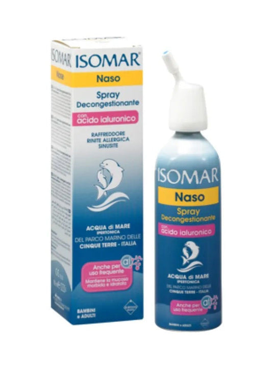 Decongestant Nasal Spray With Hyaluronic Acid
