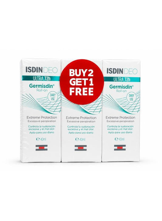 ISDIN 8143 GERMISDIN 72HR DEO ROLL ON PROMO(2+1)