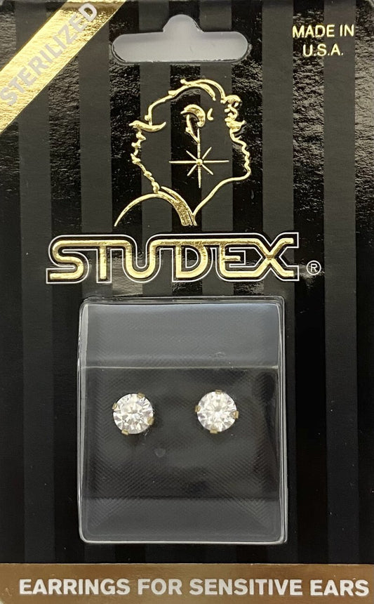 STUDEX PR-6100-S CZ 6MM G/P