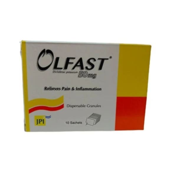OLFAST 50MG SACHETS 10,S