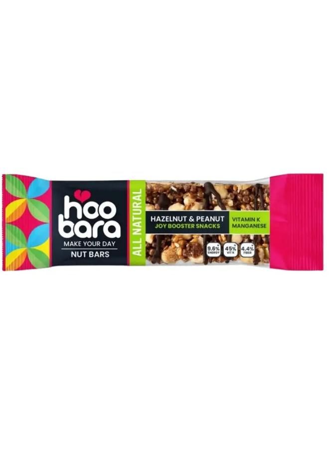 HOOBARA NUTS BAR HAZELNUT 35G