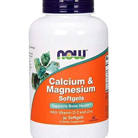 NOW CALCIUM & MAG 30 SOFTGELS