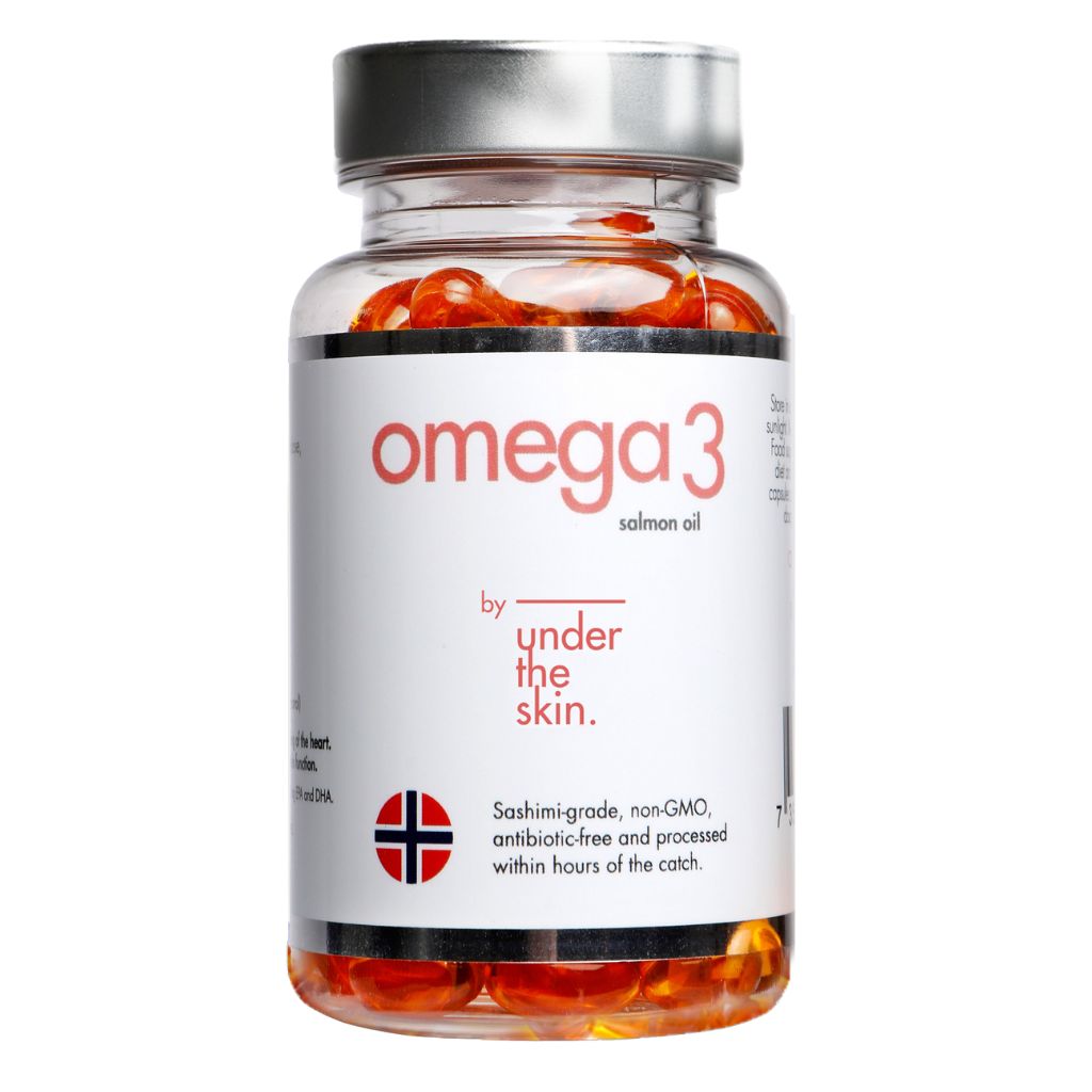 UNDER THE SKIN OMEGA3 NORWEGIAN SALMON OIL CAP 90
