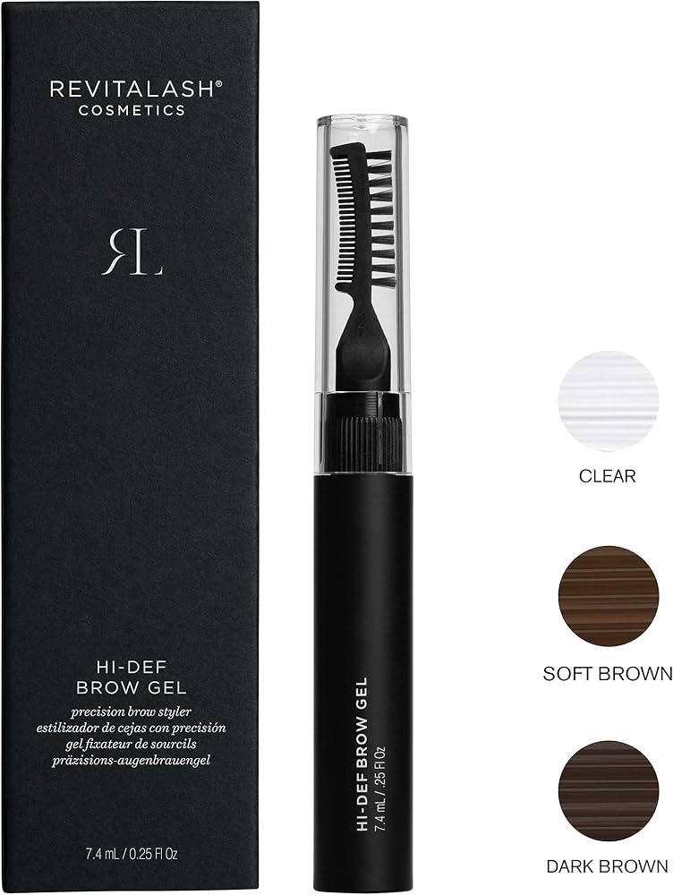 REVITALASH HI DEF DARK BROWN TINTED BROW GEL