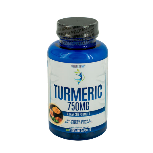 Wellness Way Turmeric 750Mg 60Cap