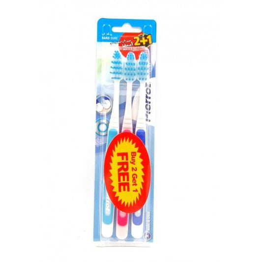 Pierrot Energy Toothbrush, Hard, 2+1