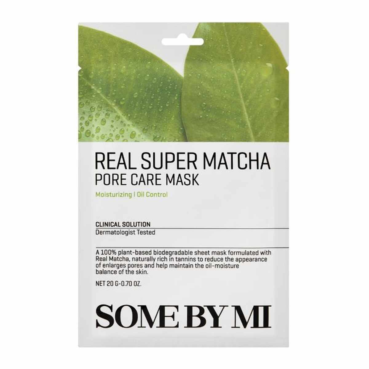 SBM REAL SUPER MATCHA PORE CARE MASK 20G
