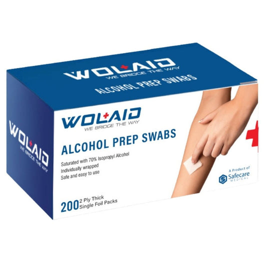 WOLAID ALCOHOL SWAB 200S