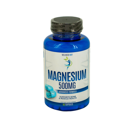 Wellness Way Magnesium 500Mg 60Cap