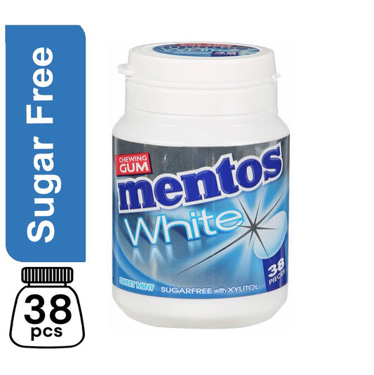 Mentos Gum White Sweet Mint, 38 Pieces