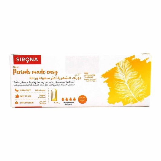 SIRONA PERIOD MADE EASY PREMIUM TAMPONS HEAVY FLOW