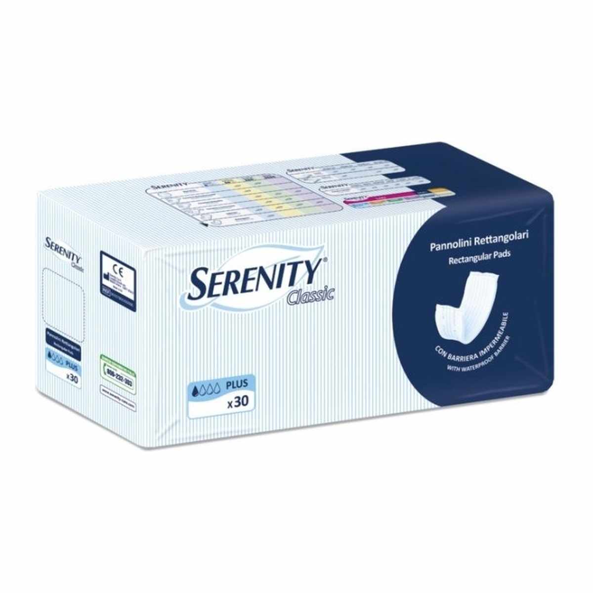 SERENITY 3764230 TRAVERSA CLASSIC UNDER PADS 60*90-30'S
