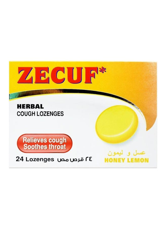 Herbal Cough Lozenges, Honey & Lemon