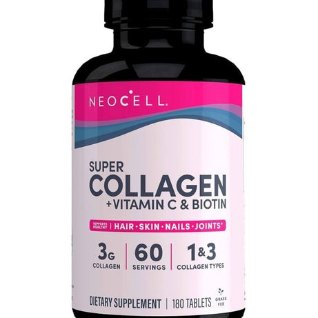 NEOCELL SUPER COLLAGEN + C + BIOTIN 180 TABS