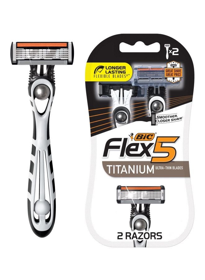 BIC 2315 FLEX5 COMFORT BLISTER 2,S