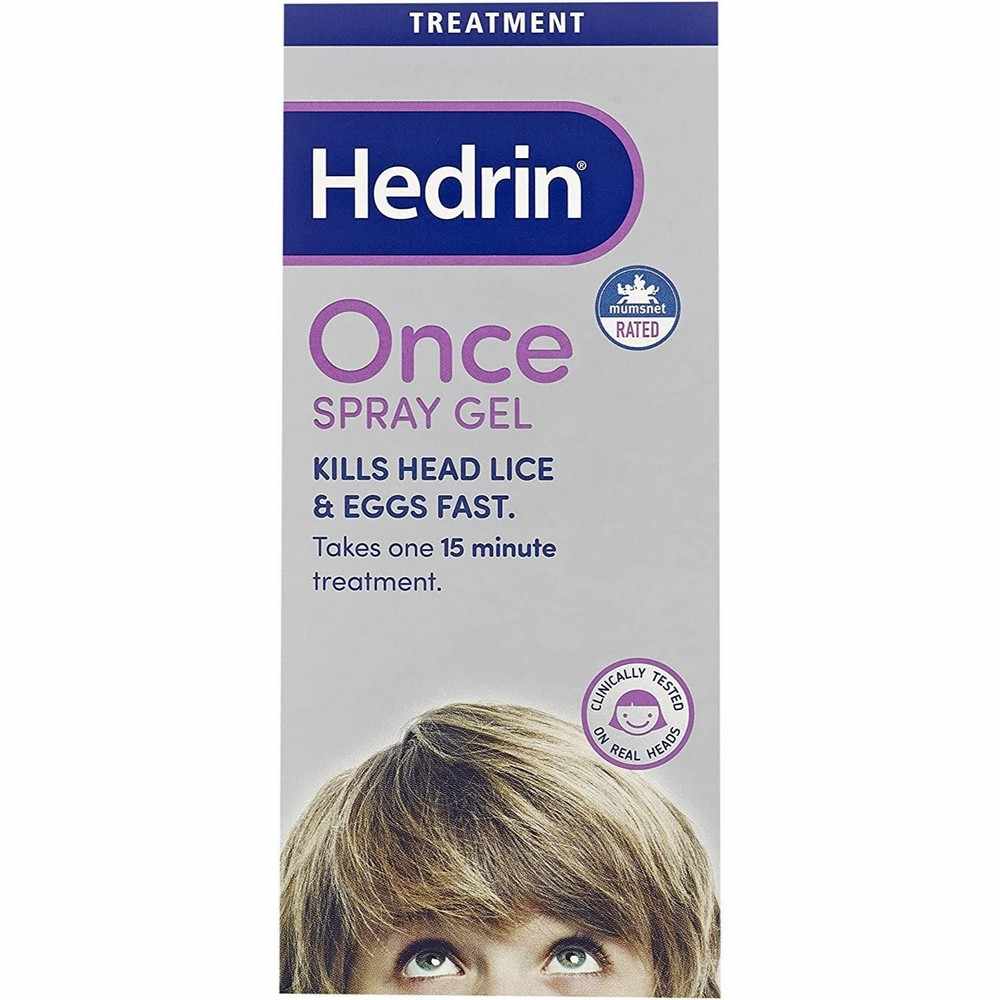HEDRIN ONCE SPRAY GEL 100ML