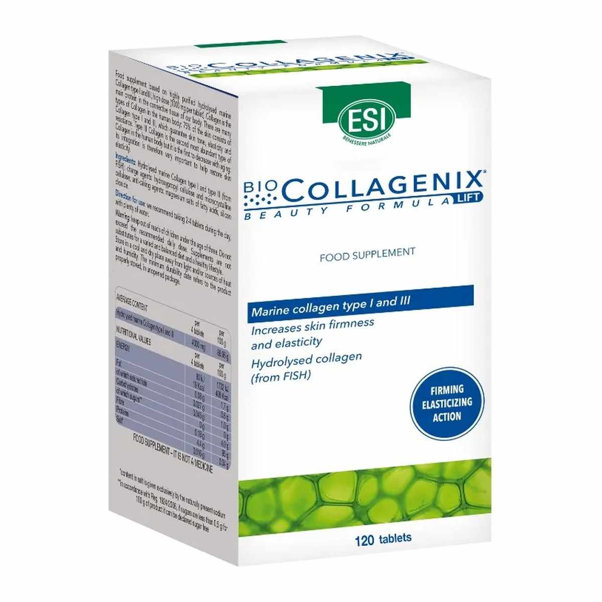 BIOCOLLAGENIX 120 tablets