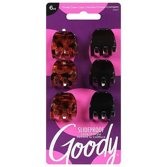 GOODY 32922 SMALL CLAW CLIP 6CT