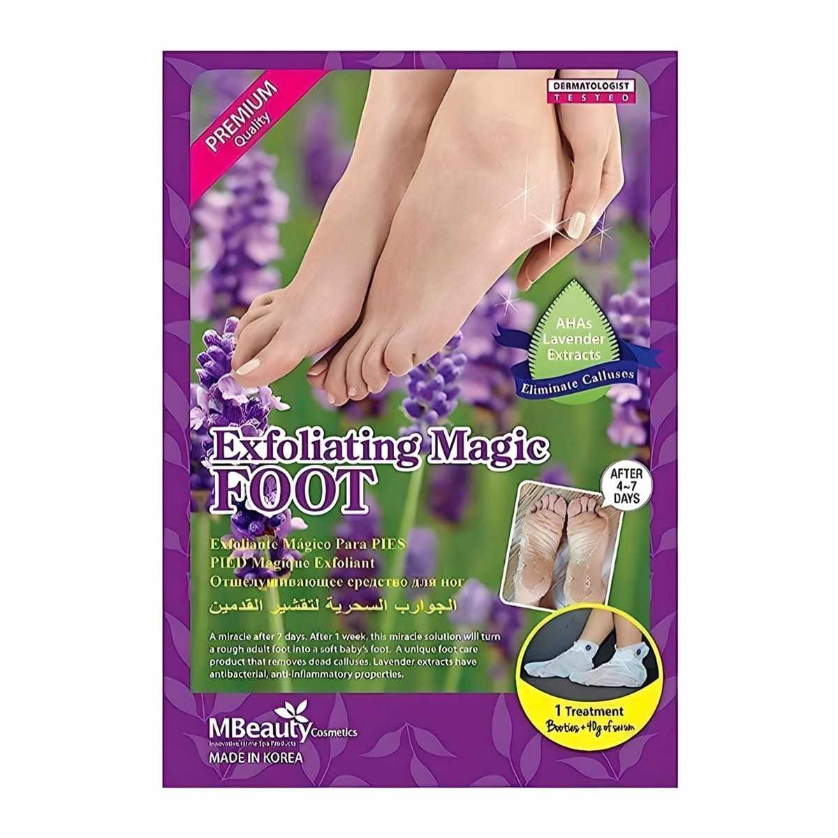 MBEAUTY FOOT PEELING PAIR SOCKS