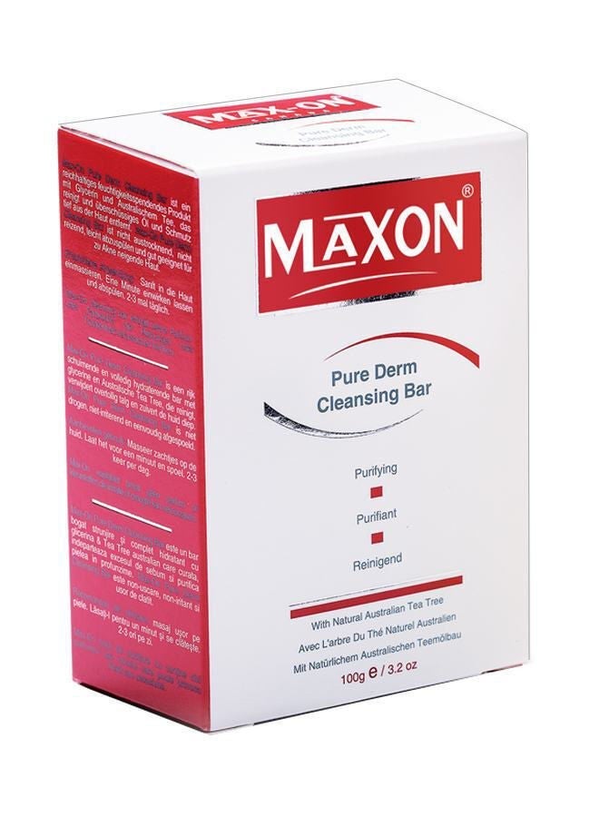 MAXON 0446 PURE DERM CLEANSING BAR 120G
