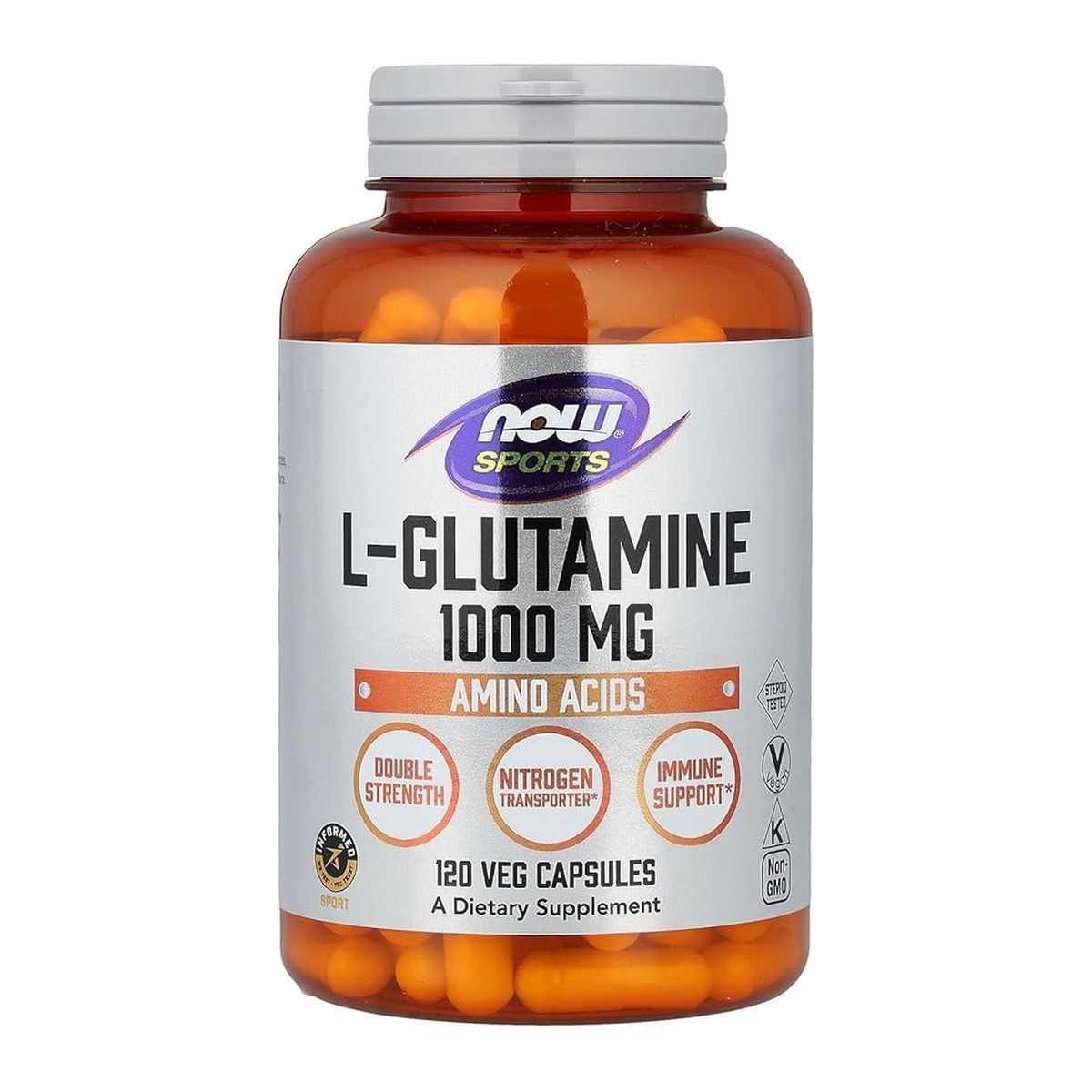 NOW L-GLUTAMINE 1000MG VCAP 120