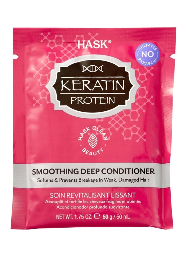 HASK KERATIN SMOOTHING CONDITIONER HAIR MASK 50G