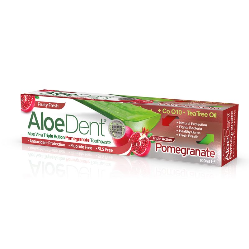 Aloedent Aloe Vera Toothpaste 100 ml Pomegranate