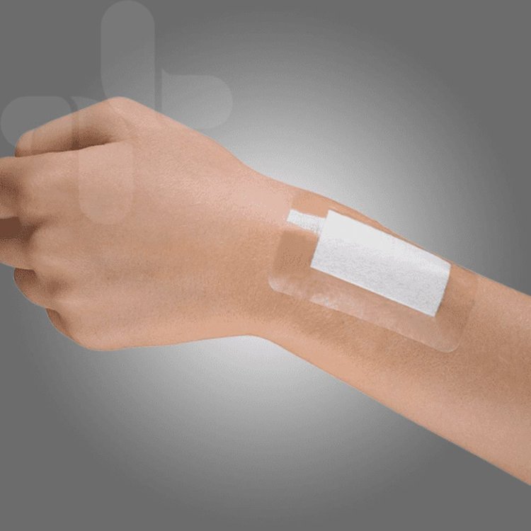 MED ADHESIVE PLASTER TRANSPARENT 5X8.25CM