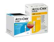 ACCU CHEK GUIDE STRIPS 50S + AC SOFTCLIX LANCET FR