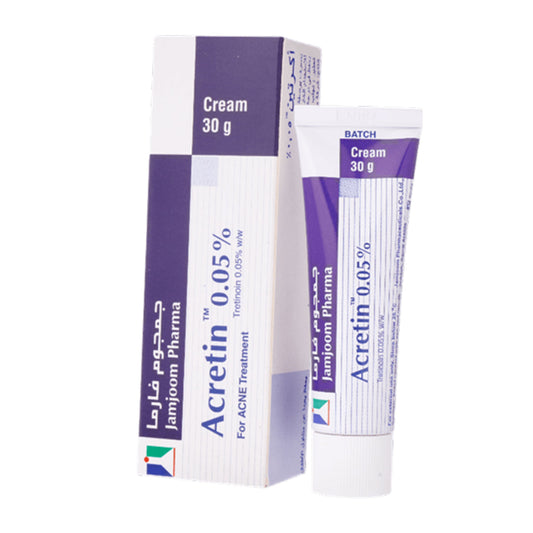 ACRETIN 0.05 CREAM 30GM