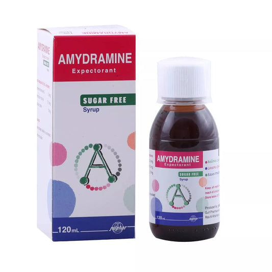 AMYDRAMINE EXPECTORANT SF SYR 120ML