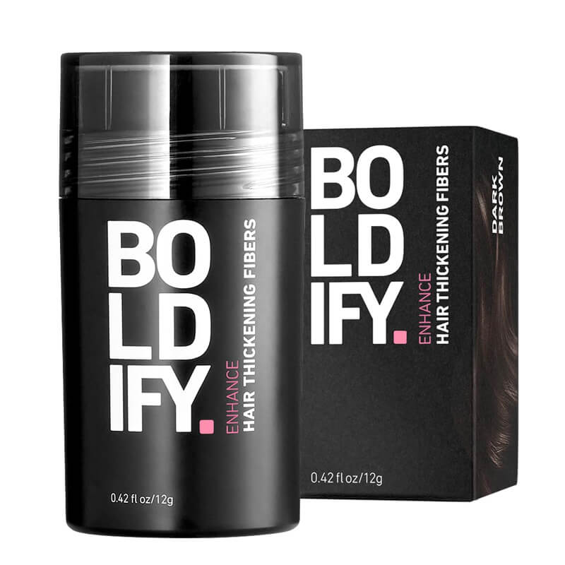 BOLDIFY HAIR BUILDING FIBER DARK BROWN 12G