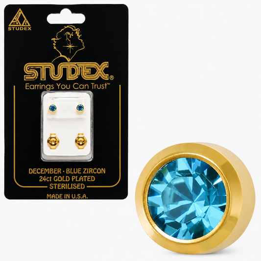 STUDEX PR-R212Y-STX REG DEC BLUE ZIRCON CARD