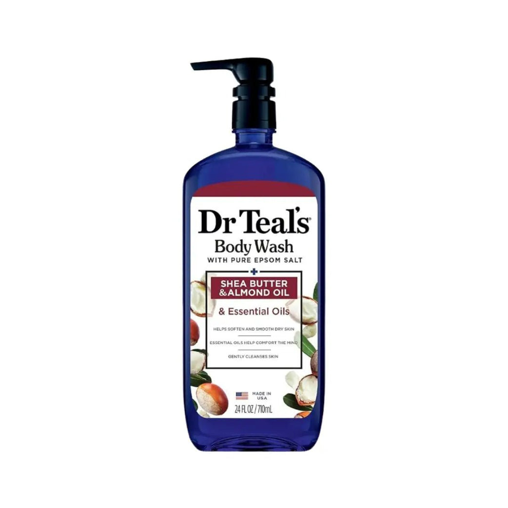 DR TEALS SHEA BUTTER ALMOND OIL BODY WASH  710ML