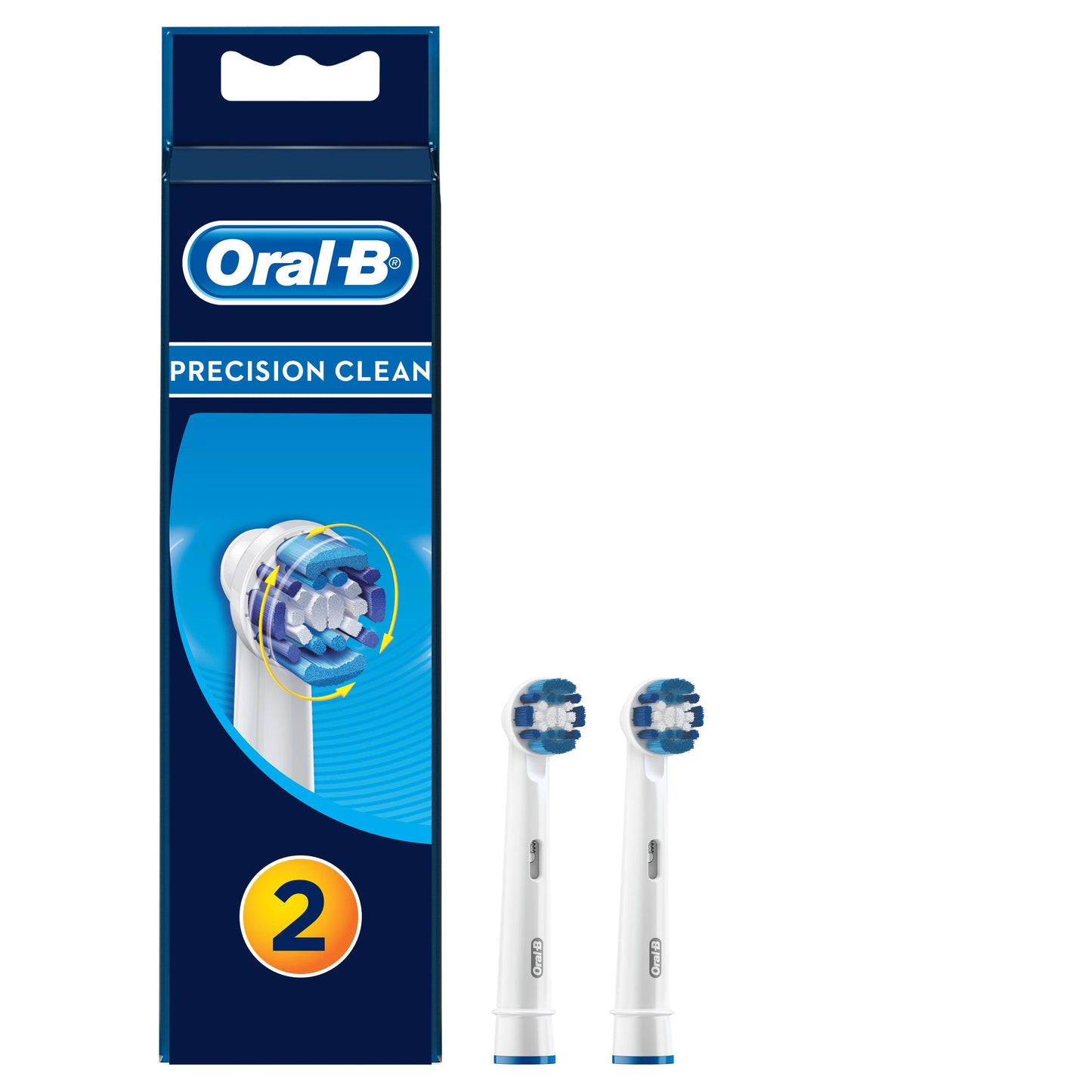 Oral-B Precision Clean Electric Toothbrush Heads 2 pieces