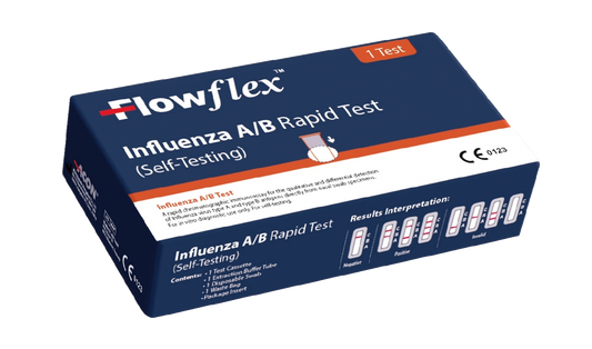 FLOWFLEX INFLUENZA A/B RAPID SELF-TEST 1S