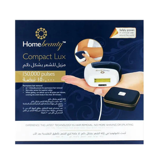 HOME BEAUTY COMPACT LUX 150000 PULSE HAIR REMOVAL
