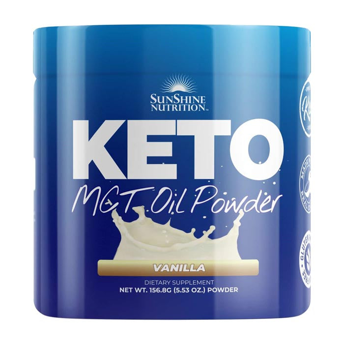 SUNSHINE KETO MCT POWDER VANILLA 156.8G