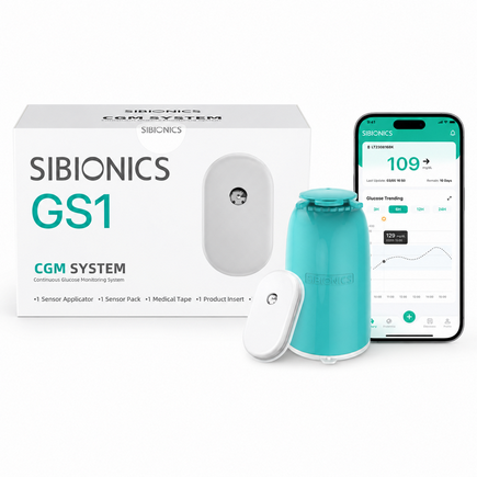 SIBIONICS BLOOD GLUCOSE MONITOR SENSOR 14DAYS