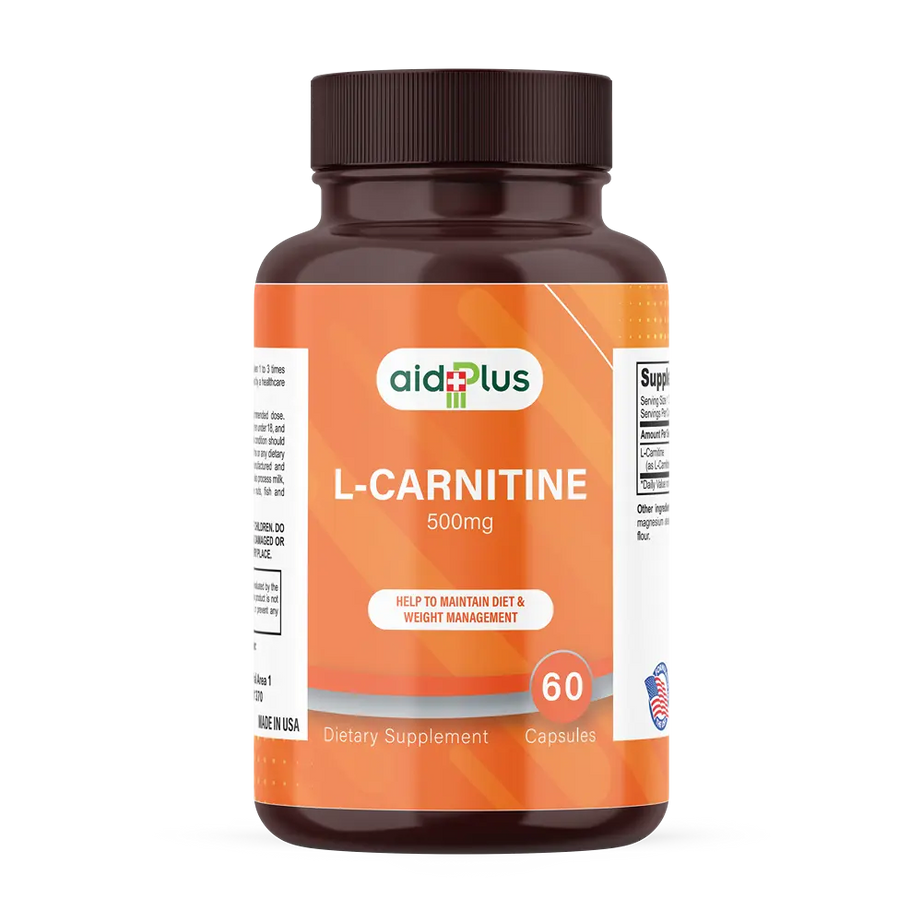 AID PLUS L CARNITINE 500MG TAB 60S